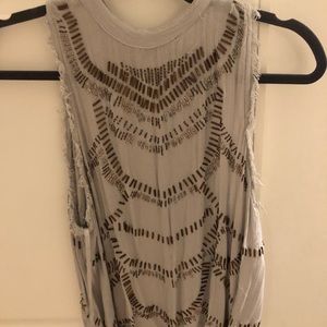 Embellished Free People Top